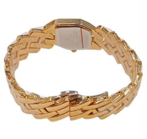 Clasico Ladies Water Resistant Bling Dial Metal Strap Bracelet Watch Available Multiple colour