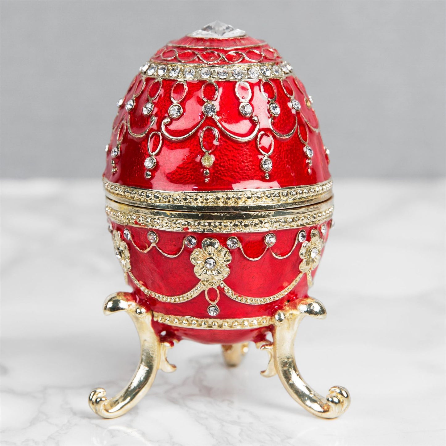 Treasured Trinkets - Large Egg Red *(48/36)*