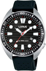 Lorus Lorus Mens Analogue Quartz with Silicone Strap watch NEEDS BATTERY RH929LX9