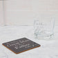 Amore Whisky Glass & Coaster Father of the Groom