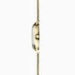 Sekonda Mens Day Date Cream Dial & Stainless Steel Gold Plated Expander Bracelet Watch 1952