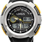 Lorus Ladies Mens Sports Chronograph Digital White Rubber Strap Watch R2359KX9