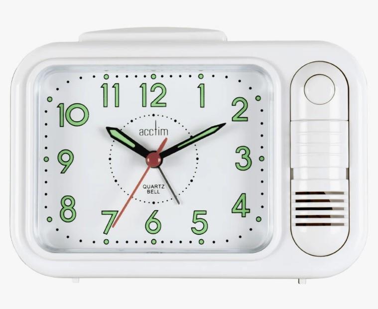 Acctim SONNET Bell Alarm Clock 1261 Available Multiple Colour