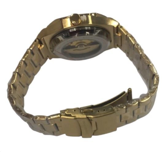 Christyan Arden Mens Fashion Octagon Dated Dial Analogue Metal Bracelet Strap Watch Available Multiple Color