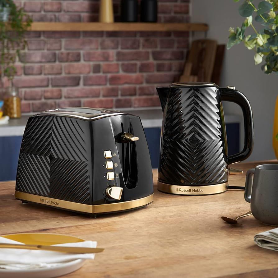 Russell Hobbs Groove Black Collection