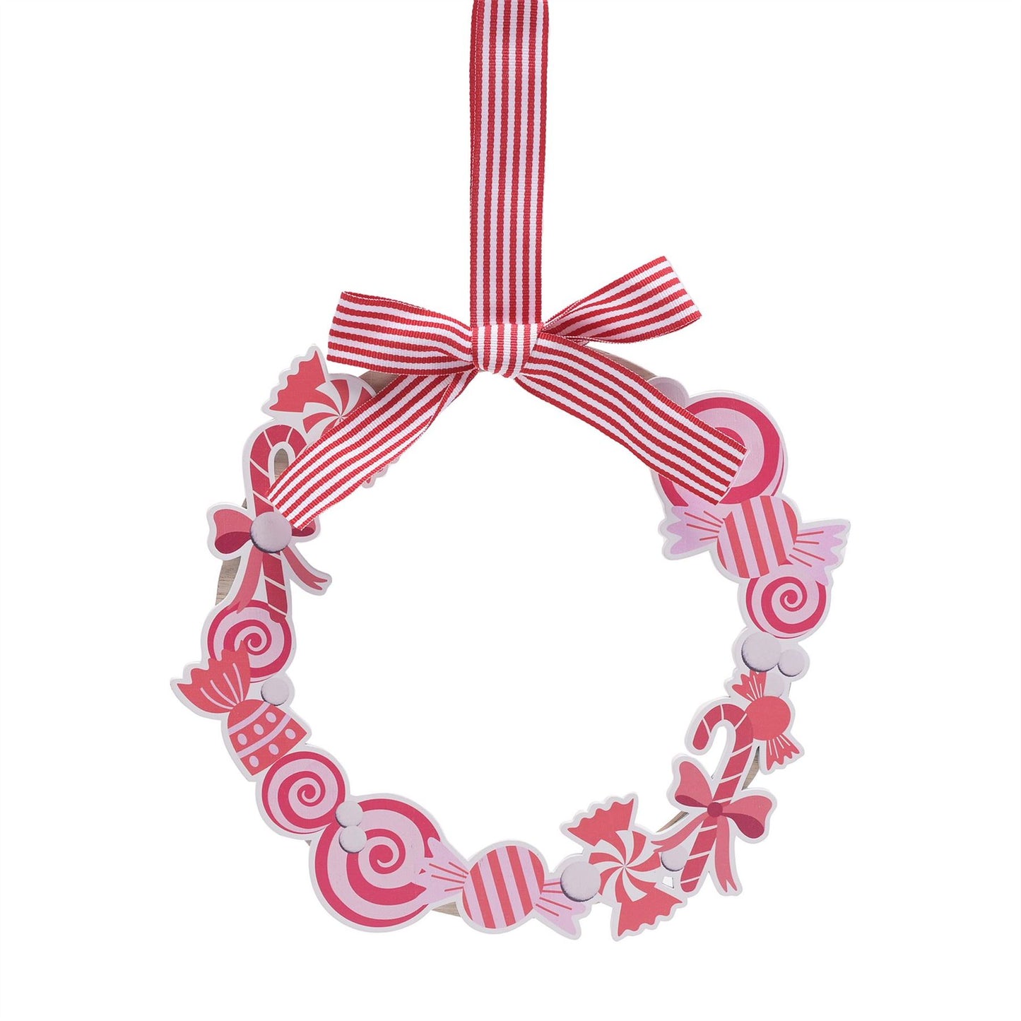 Hanging Wreath Plaque - Candy