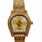 Clasico Ladies Bling Water Resistant Dial Metal Strap Bracelet Watch Available Multiple colour