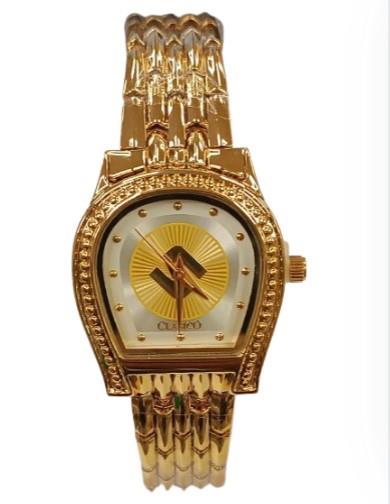 Clasico Ladies Bling Water Resistant Dial Metal Strap Bracelet Watch Available Multiple colour