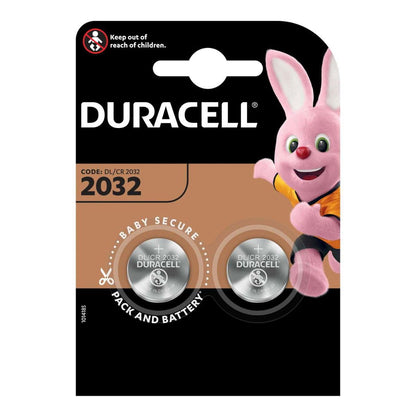 Duracell CR2032 3V Lithium - Pack of 2(Box of 10)