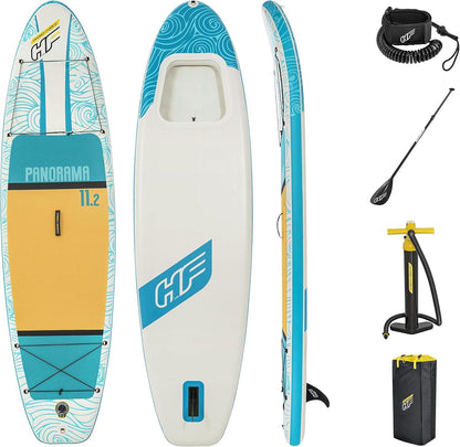 Bestway 11ft 2" Hydro-Force Panorama Inflatable Paddle Board SUP Set
