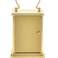 Widdop Roman Number Carriage  Metal Clock Available Multiple Colour