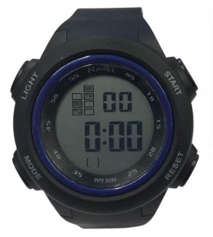 Ravel Mens Boys 3ATM Digital Sports Dial Rubber strap Watch RDG.14.25-41