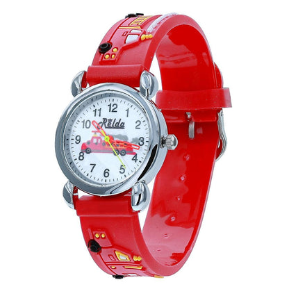 Relda Children's Boys / Girls Analogue 3D Silicone Strap Watch REL4 Available Multiple Colour
