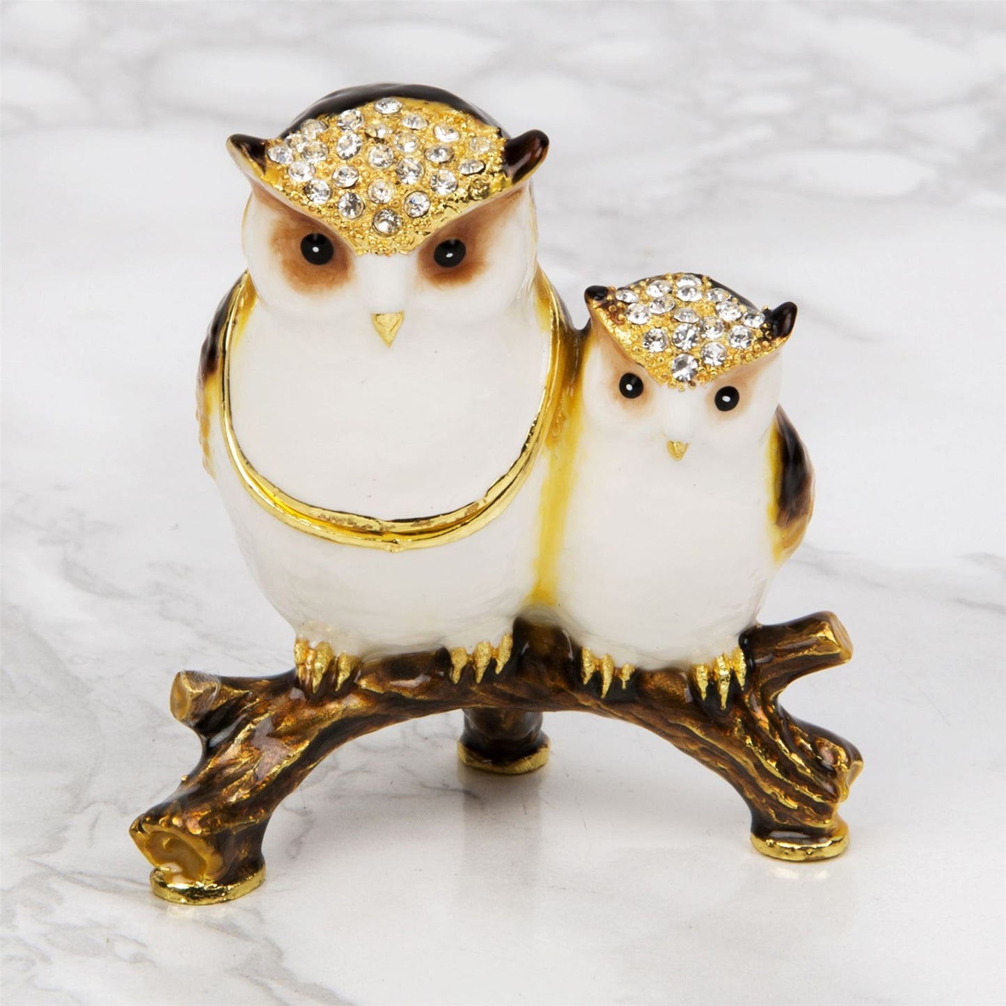 Treasured Trinkets - Mother & Baby Owl