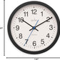 Acctim Bromham Non Ticking Sweep Seconds Hand Wall Clock 20cm Diameter Available Multiple Colour
