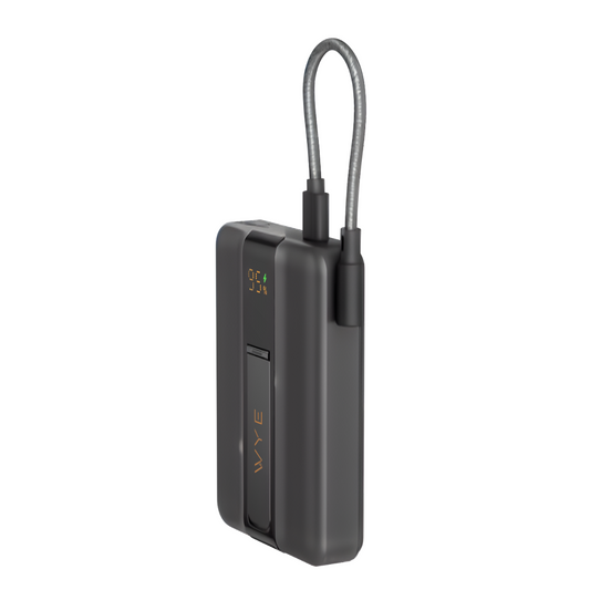 Wye Wireless 10k Power Bank With Kickstand and Led Display