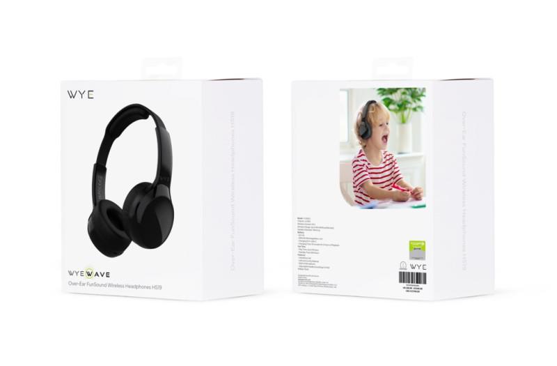 WYE Over-Ear FunSound Wireless Headphones HS19