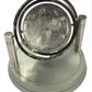 Miniature Clock Globe with Display Photo or Logo Silvertone Plated Solid Brass IMP422-AL - CLEARANCE NEEDS RE-BATTERY