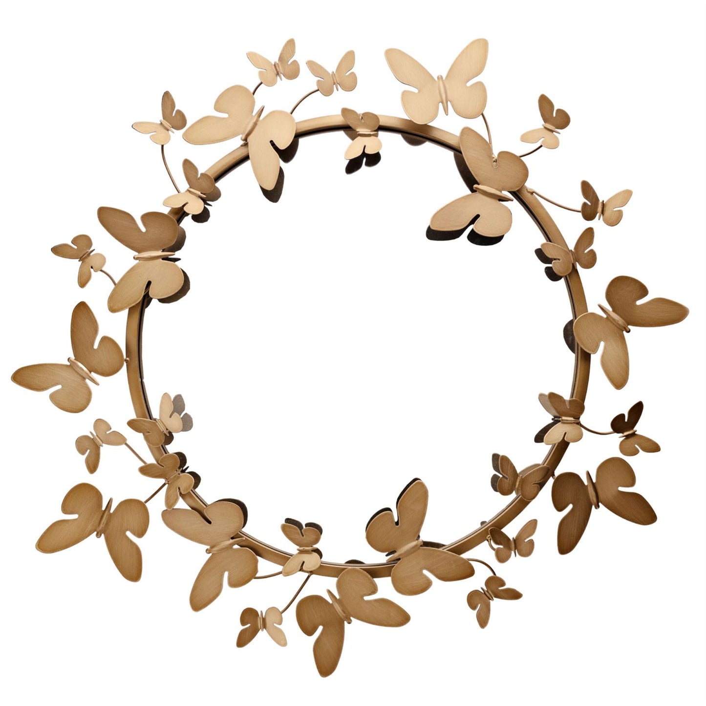 Hestia Gold Butterfly Mirror