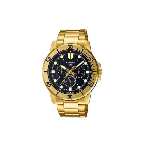 Casio Mens Gold- Tone chronograph Watch