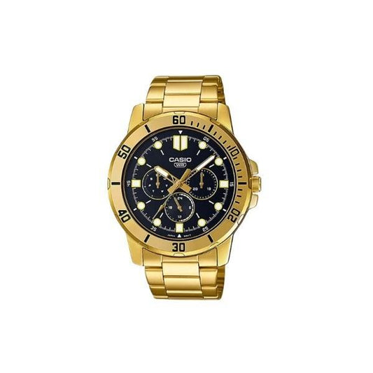 Casio Mens Gold- Tone chronograph Watch