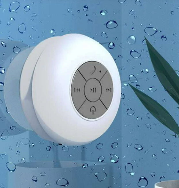 Intempo Bluetooth Splashproof Shower Speaker- White