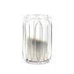 Hestia Silver Ombre Lantern 26cm