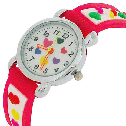 Relda Children's Boys / Girls Analogue 3D Silicone Strap Watch REL4 Available Multiple Colour