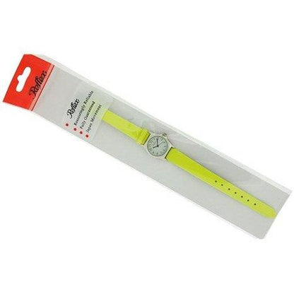 Reflex Girls Ladies White Dial Leather Strap Available Multiple Colour Strap Watch  Models May Vary - CLEARANCE NEEDS RE-BATTERY