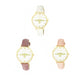 Ravel Ladies Bumble Bee Design Dial With Leather Strap Watch RF007 Available Multiple Colour