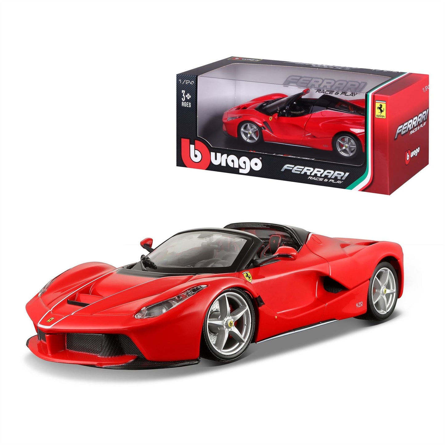 1:24 Ferrari Race & Play Laferrari Alperta  - Diecast Model car Collectables