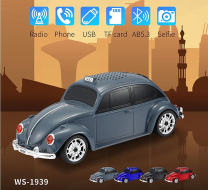 WSTER Car Speaker with Bluetooth & FM Radio