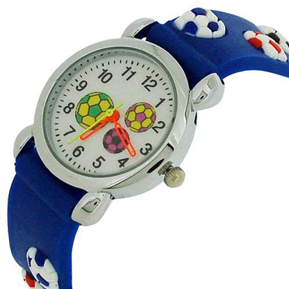 Relda Children's Boys / Girls Analogue 3D Silicone Strap Watch REL4 Available Multiple Colour