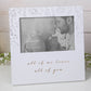 Amore Paperwrap Photo Frame Loves All Of You 6" x 4"