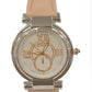 Ladies Fashion White Dial Leather Strap Watch Available Multiple colour - CLEARANCE NEEDS RE-BATTERY