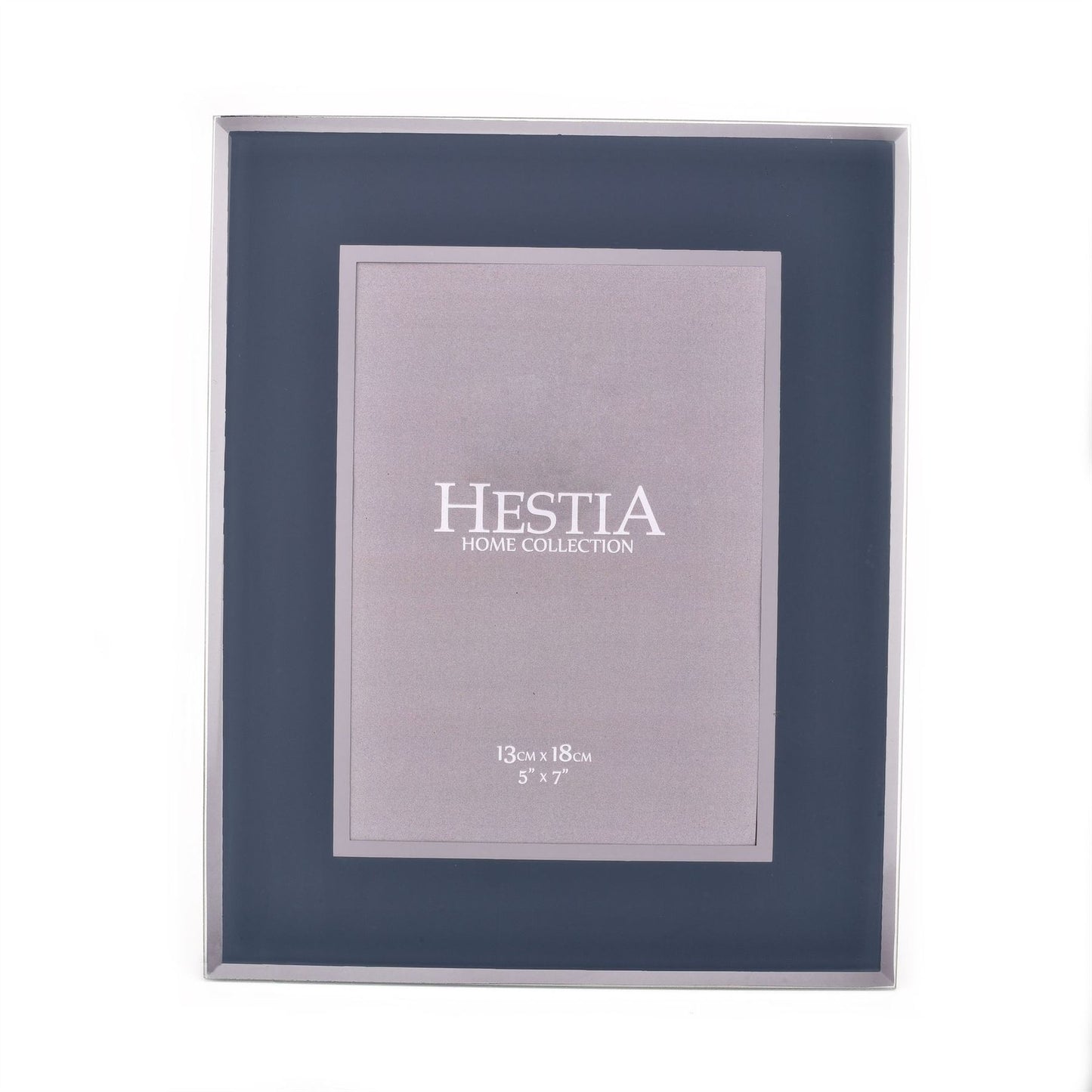 Hestia Grey and Silver Photo Frame 5" x 7"cm