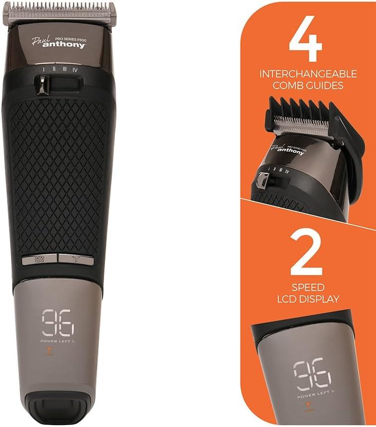 Paul Anthony 'Pro Series P300' USB-C Lithium Cordless Hair Clipper