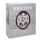 Rhythm Magic Motion Clock Crystal Decoration Wood Effect