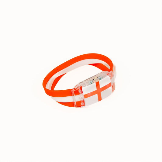 England St George Flag Unisex LED Light Up Wristband