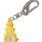Imperial Key Chain Clock Yellow Frog IMP728- CLEARANCE UNBOXED NEEDS RE-BATTERY