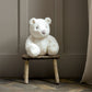 Bambino White Plush Bear Large 31cm