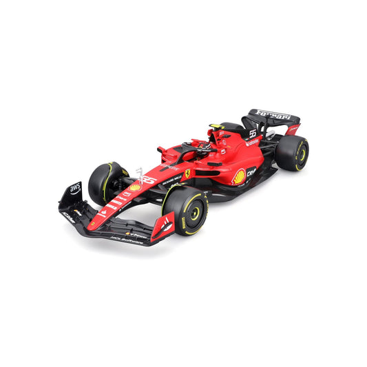F1 FERRARI SF-23 2023 SAINZ WITH HELMET 1:18