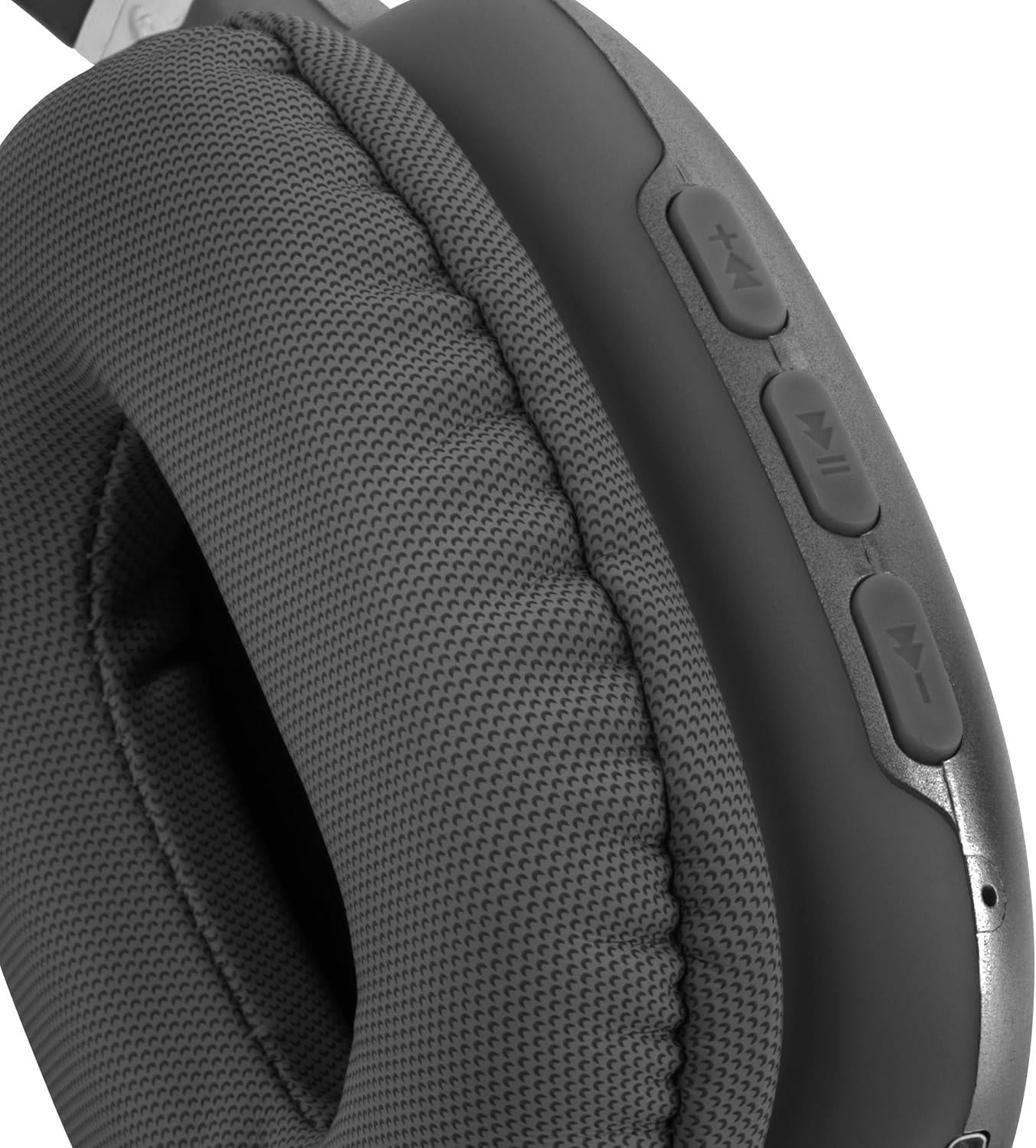 Maxim Bluetooth Headphones Wireless Range up to 25m, Calling, 12 Hours of Play Time, Metallic Black