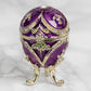 Treasured Trinkets - Small Egg Purple