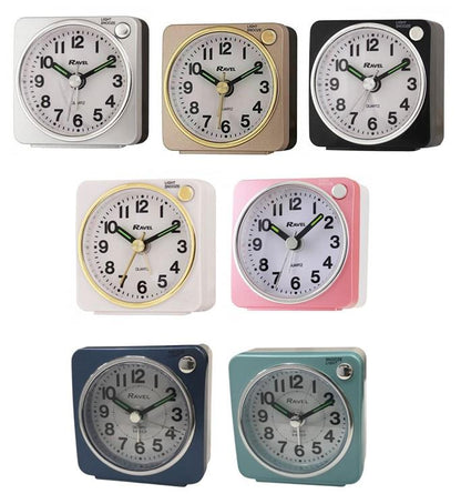 RC018 RAVEL MINI BEDSIDE ALARM CLOCK AVAILABLE COLOURS