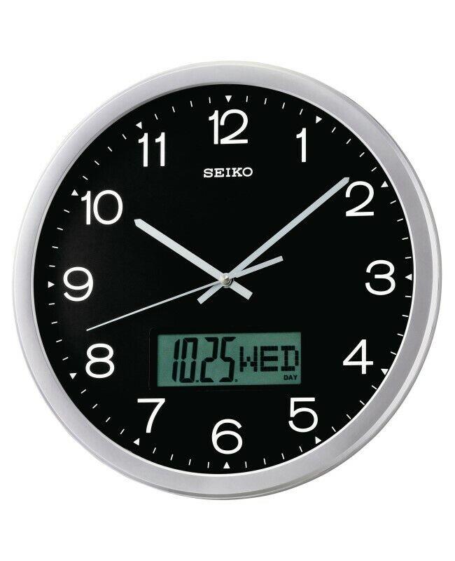 Seiko Wall Clock with Quiet Sweep Second Hand QXL007A