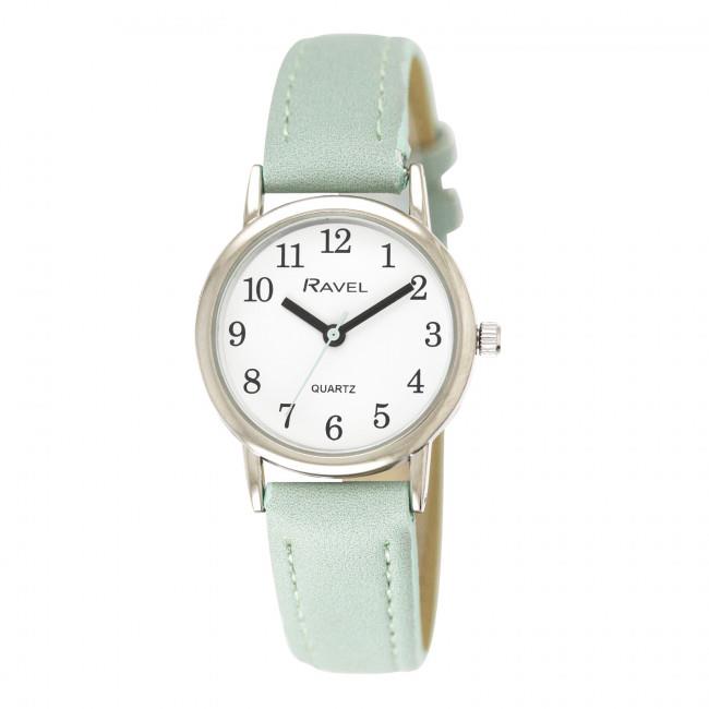 Ravel Ladies Classic Leather Strap Watch R0137.2 Available Multiple Colour