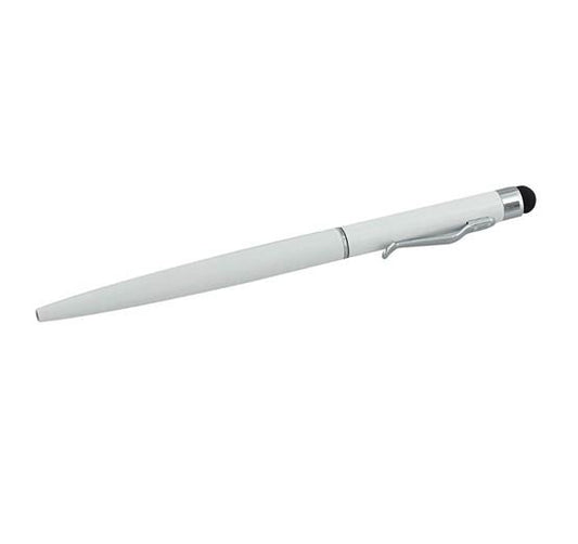 Stratton Ball Point Pen - Slim White ST1219