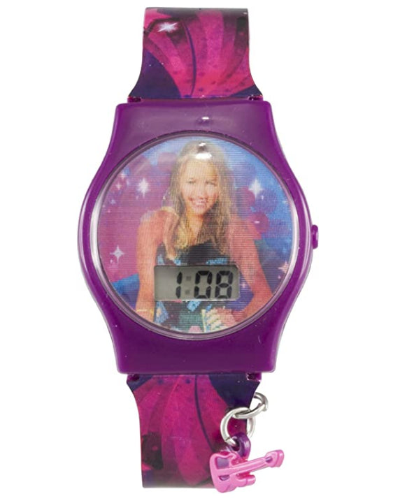 ZR24775 Hannah Montana Girls LCD lenticular Changing Image DIGITAL Children WATCH