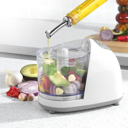 Progress Electric One Touch Operation Mini Chopper White 150W